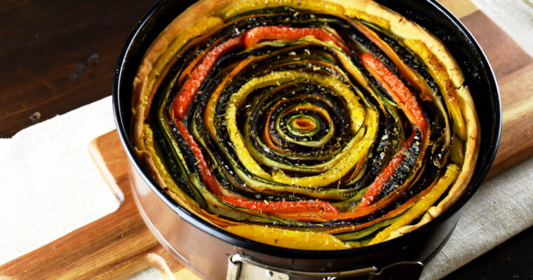 Vegetable Rainbow Tart