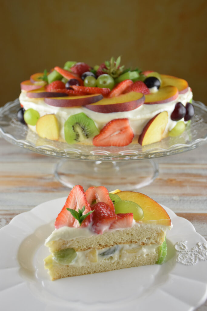healthy fruit cake greek yogurt